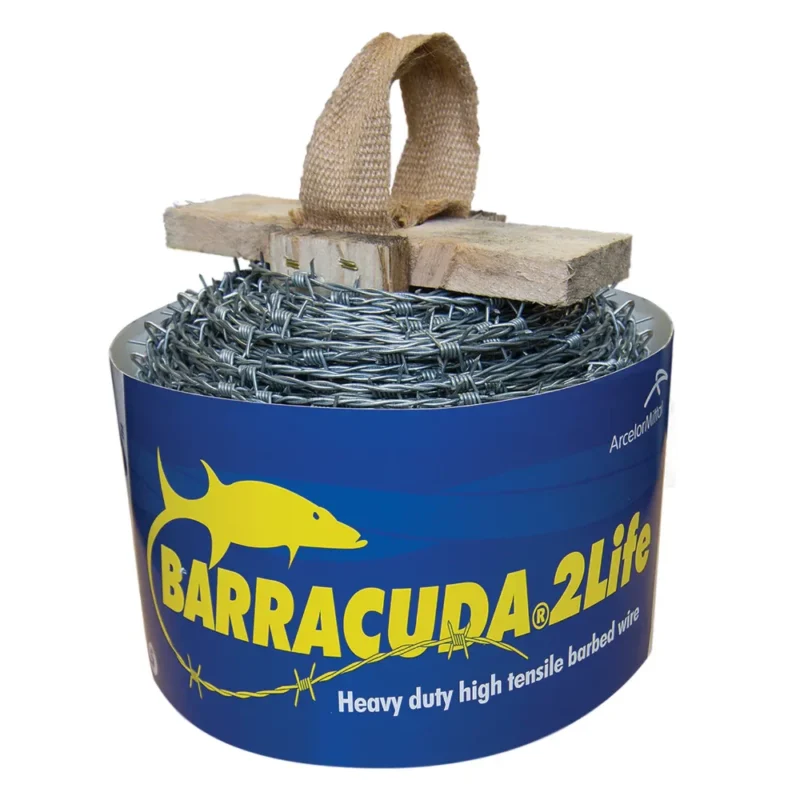 Barracuda heavy duty high tensile barbed wire (200m)