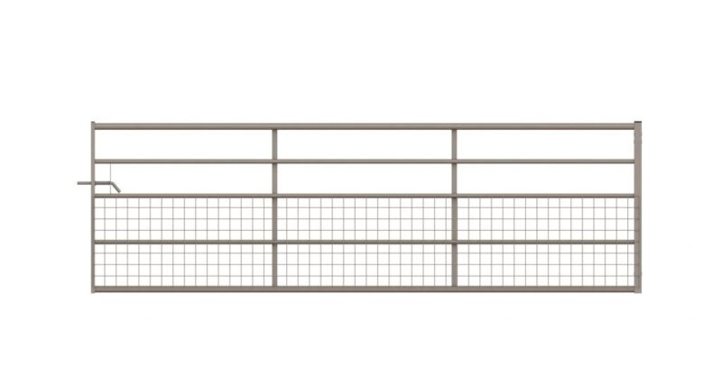 5-Rail Half Meshed Gate | IAE