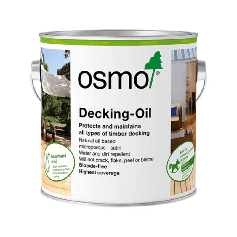 Osmo Decking Oil (Satin) Grey 2.5L