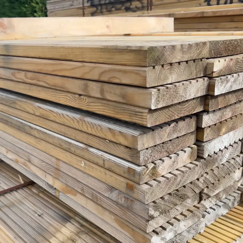 Weathered Decking Seconds Quality Treated Boards | 32mm x 150mm - Image 2