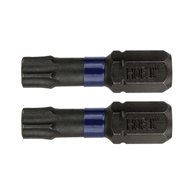 IRWIN Impact Pro TX30 Screwdriver Bits – 25mm (Pack of 2) | High-Performance Impact Driver Bits