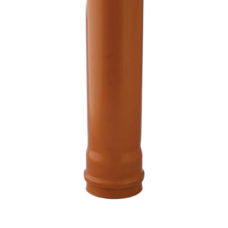 Orange 110mm Pipe 3m (Single Socket)